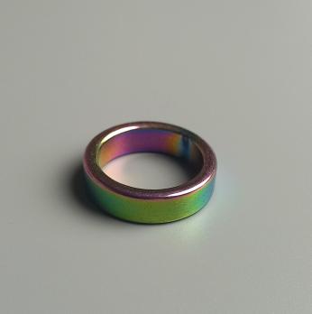 Кольцо Гематит радужный 18 размер