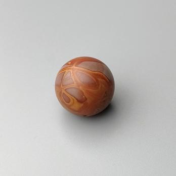 Бусина Яшма нореена (норена) гладкий матовый шар 22+- мм
